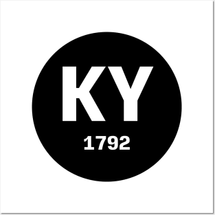 Kentucky | KY 1792 Posters and Art